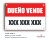 Cartel Se Alquila / Se Vende 3