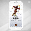 Kit Imprimible Superheroes - Flash - Candy Bar 2