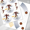 Kit Imprimible Superheroes - Flash - Candy Bar 4