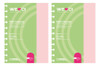 Caderno Inteligente Refil Grande Colorido 50 Folhas Kit C/2 0