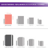 Caderno Inteligente Refil Grande Colorido 50 Folhas Kit C/2 2