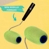 Mini Rodillo Poliéster Forrado 5cm (x50unidades) Matezz 1