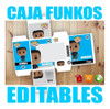 Molde Caja Funko Pop Visor Cajita Kit Imprimible Editable 1