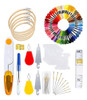 Kit Inicial De Bordado À Mão 50 Cores Linhas De Bordado 5