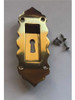 Cubeta De Estilo  Con Llave De Bronce Dorado Para Corrediza 1