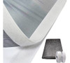 Mosquitero Ajustable Con Velcro Para Puertas Ventanas Blanco 0