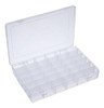 Organizador Plástico 24 Reparticiones Transp. Y Desmontable 0