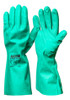 Guantes De Nitrilo Verde Flocado Steelpro 1