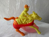 Caballo De Juguete Antiguo Jockey 0