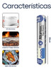 6 Rollo Papel Aluminio Profesional Gastronomía 38 Cm X 1 Kg 1