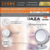 Espejo Doble Anillo De Luz Led De Mesa Belleza Maquillaje Make Up 1