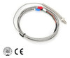 Termocupla K De Tornillo Rosca 1/4 Cable 2m 1