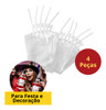 4 Bolsa De Sangue Fake Drinks Enfeite Decoração De Halloween 1