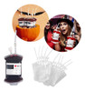 4 Bolsa De Sangue Fake Drinks Enfeite Decoração De Halloween 3