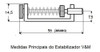 Estabilizador De Afinação Ponte Flutuante Floyd-rose Fender 5