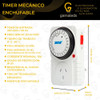 Timer Mecanico Sica Reloj Analogico Enchufable 24hs 3