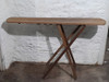 Antiguo Vintage Tabla Planchar Madera Plegable 150x30x90cn 3
