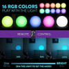 Luz Led Up Resplandor Para Interiores Con Luz Trasera Color 2