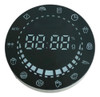 Kit 2 Displays Redondos Led Azul Para Microondas Pme31 0
