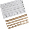 Molde De Silicone Barras Decoradas P/ Confeitaria Bsicuit 0