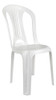 Silla Bistró Sin Apoya Brazos Mor Blanca 0