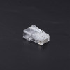 Cabeça De Cabo Ethernet 100 Unidades De Cabeças De Cristal D 7