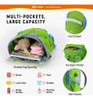 Mochila De Senderismo Pequena Skysper Verde 1