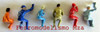 Preiser - Set De 6 Personajes Sentados - Cód: 10025 1