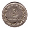 Moneda Argentina Niquel 5 Centavos 1935 1