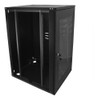 Mini Rack 78x47cm Pier Telecom Com Visor Acrílico Dvr Cftv 6