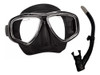 Kit De Mergulho Pesca Sub Seasub Máscara E Snorkel Kit Prata 0