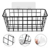 Canasto Organizador Adhesivo Cesto Metal Cocina Baño Atrix ® 5