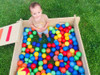 Pelotero Montessori Encastrable 1mtsx1mts-listo Para Pintar! 5