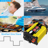 Inversor De Corrente Portátil 4000w Dc12v A Ac110/220v Usb 5