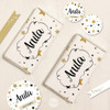 Kit Imprimible Estrellas Glitter Dorado Blanco Negro Tukit 7
