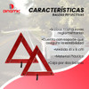 Caja Par De Balizas Triangulares Auto 4