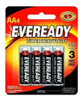 Pilas Eveready Aa X 4u Blister Zinc Carbón Super Heavy Duty 0