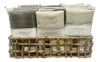 Pack X2 Repasadores Espalma 100% Algodon Blanco 0