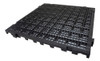 10 Palete/pallets/pisos E Estrados Plastico 50x50x2,5 Preto 0