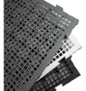 10 Palete/pallets/pisos E Estrados Plastico 50x50x2,5 Preto 3