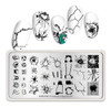 Born Pretty Placa Estampa Uñas Stamping Texturas Marmol 1