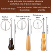 Kit Costura Com Agulha Linha Tesoura De Pontas Sovela Etc. 1