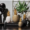 Armário De Decorações De Abacaxi Dourado 3