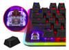 Rosewill Mechanical Gaming Keyboard Rgb Led Glow Backlit 4