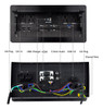 Caja De Conectividad Multimedia De Mesa Con 4 Alimentacin D 2