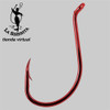 Anzuelos Tsunami Red Octopus Pata Corta 1/0 (8 Unidades) 2