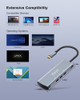 Ycbueno Hub Usb C, Concentradores Usb 7 En 1 Con Hdmi 4k, 3 6