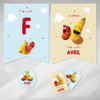 Kit Imprimible Personalizado Larva Candy Bar Tukit 5