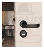 Herrajes Picaporte  Anodizado Premium Latina!!exterior Negro 2