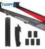 Kit Protectores Autoadhesivo P/cuadro Bici Mtb Anti Rayas 4